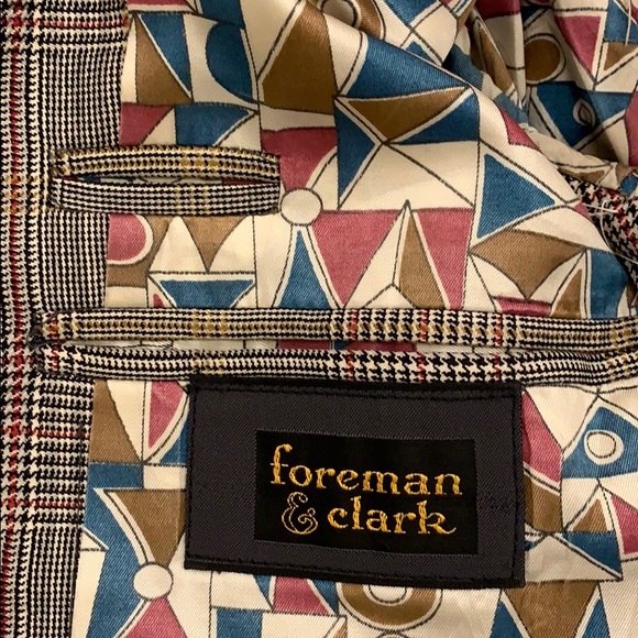 Vintage Foreman & Clark Crop Cinched Jacket S - Picture 6 of 12